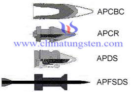 alliage de tungstène munitions antichars