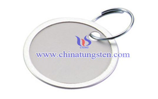 custom tungsten key tag image