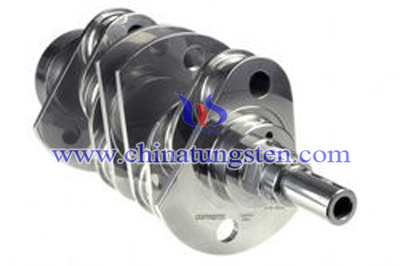 tungsten alloy crankshaft