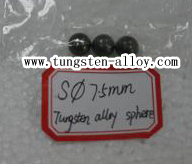 tungsten alloy military spheres