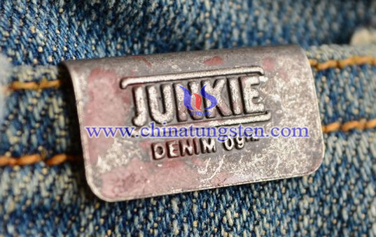 tungsten garment tag image